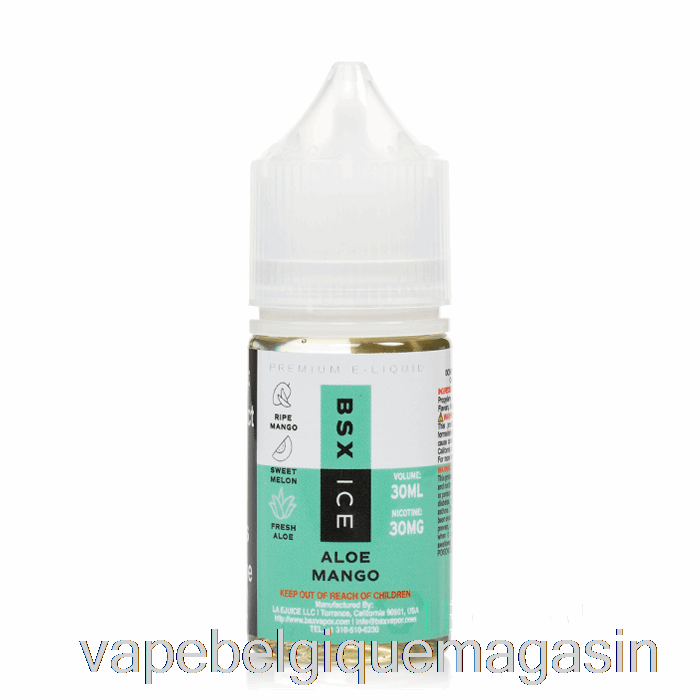 Vape Juice Aloe Mangue Ice - Série Sel Bsx - 30ml 30mg